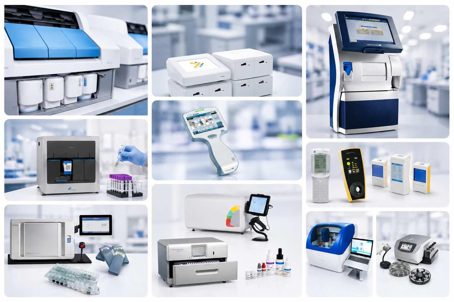Analista de laboratorio realizando diagnóstico in vitro PROMED