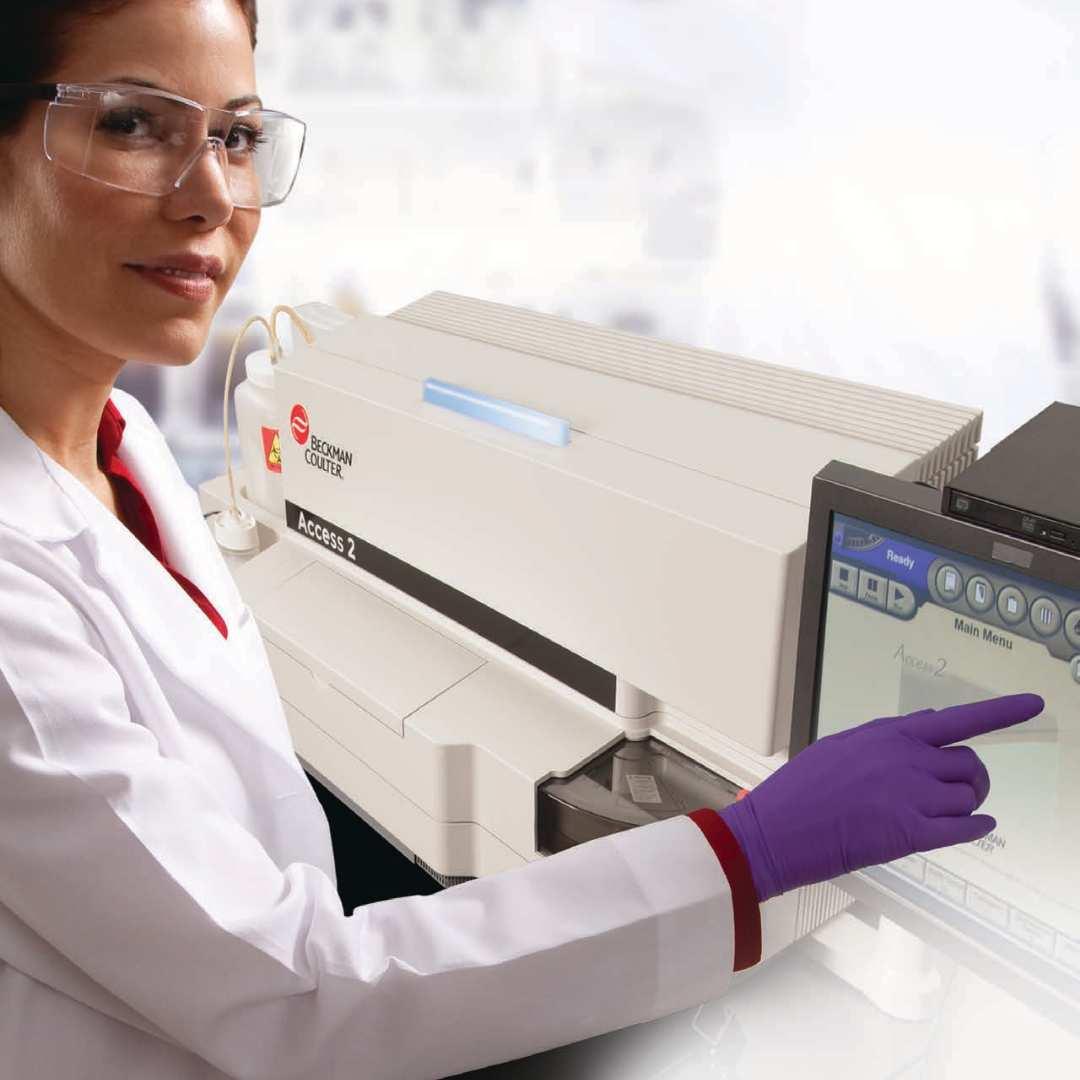 Análisis de química clínica en laboratorio PROMED