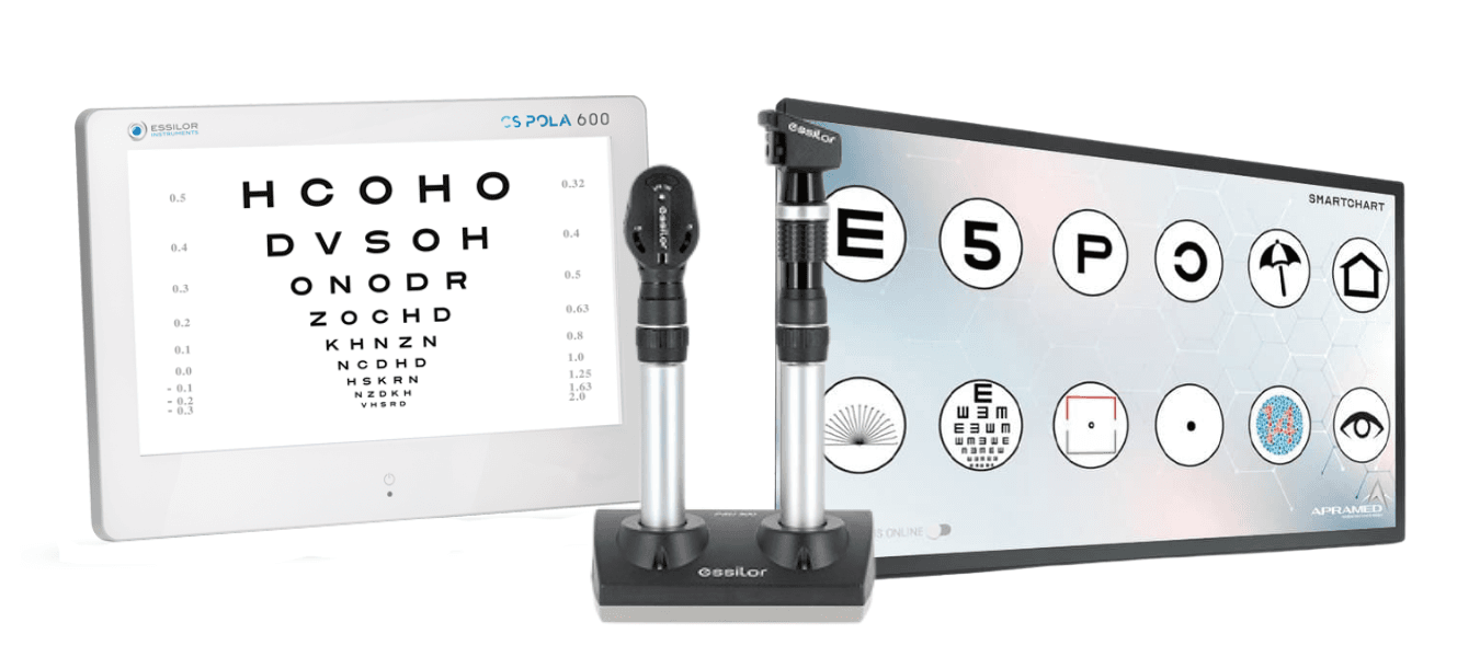 Pantallas y Retinoscopios ESSILOR